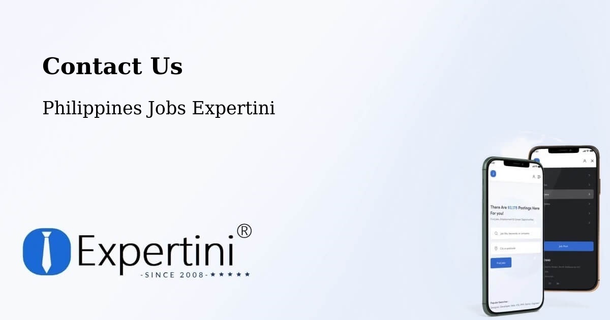 Contact Expertini – Labu O - Philippines Jobs Expertini