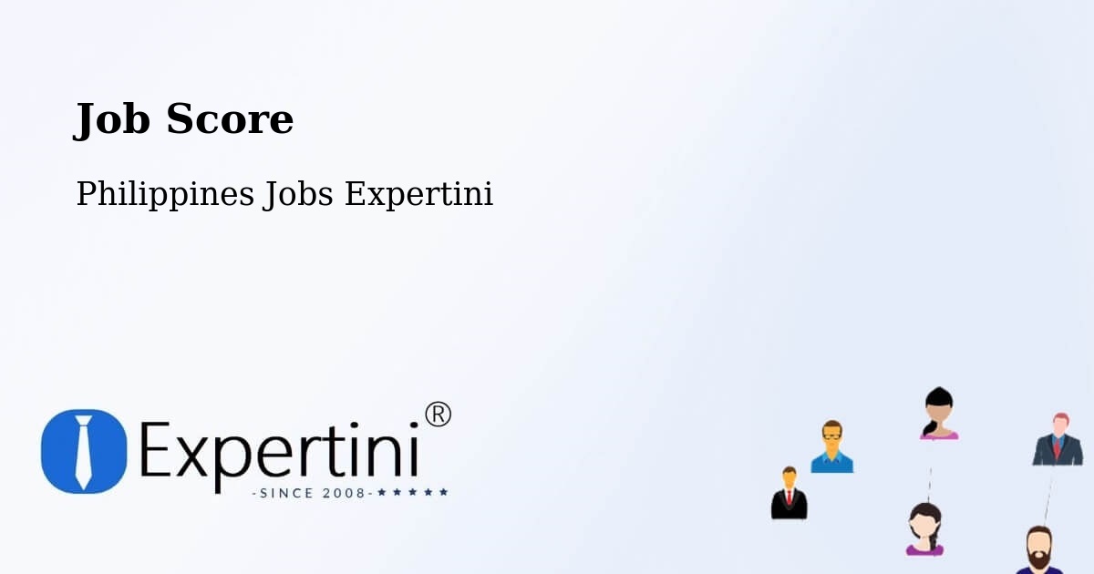 Job Score & Job Description Score Tool – Labu O - Philippines Jobs Expertini
