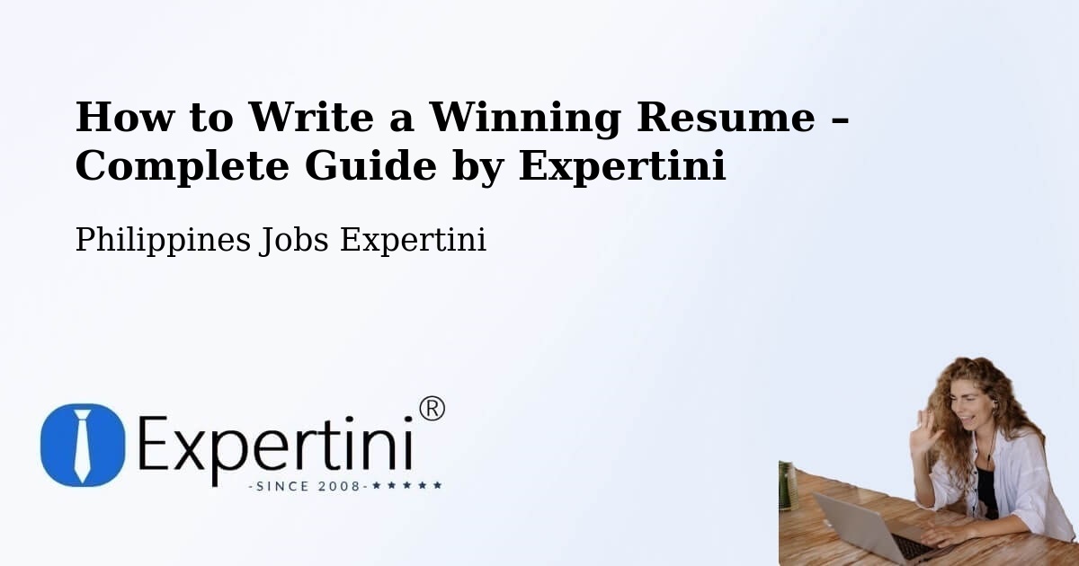 Resume Writing Guide for Job Seekers – Labu O - Labu O, Philippines Jobs Expertini
